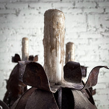Load image into Gallery viewer, Early 20th Century French Rusted Wrought Iron Chandelier