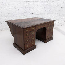 Load image into Gallery viewer, Antique English Empire Mahogany Desk