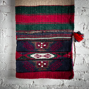 Levantine Hand Woven Saddle Bag Textile