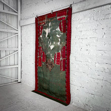 Load image into Gallery viewer, Vintage Turkish Embroidered Silk Banner Textile