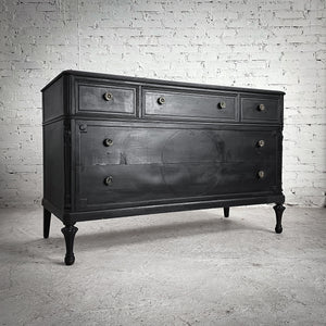Neoclassical Painted Wood Chest of Drawers