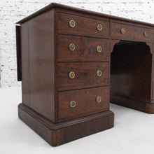 Load image into Gallery viewer, Antique English Empire Mahogany Desk