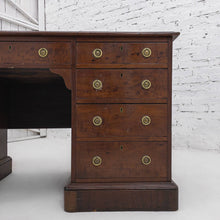 Load image into Gallery viewer, Antique English Empire Mahogany Desk