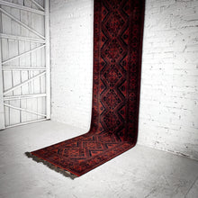 Load image into Gallery viewer, 20th Century Kurdish Wool Runner Persian Knotted Rug
