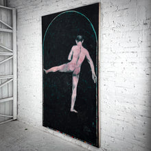 Load image into Gallery viewer, Brian Bomeisler Figurative Abstract Oil Canvas Painting