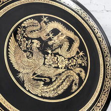 Load image into Gallery viewer, 20th Century Indonesian Handmade Lacquered Fruitwood Platter