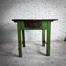 Load image into Gallery viewer, Antique Campesino Painted Wood Side Table
