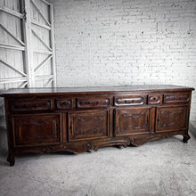 Load image into Gallery viewer, Santa Fe Carved Wood Buffet Sideboard
