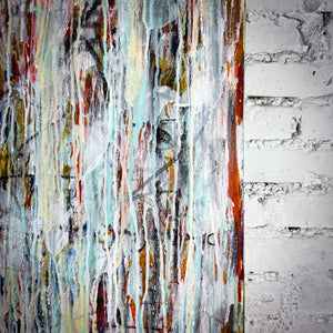 2023 Fernando M. Diaz Canvas Abstract Painting