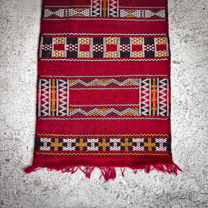 Moroccan Berber Zemmour Kilim Flatweave Rug