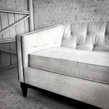 Load image into Gallery viewer, Contemporary Tufted Velvet Loveseat
