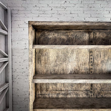Load image into Gallery viewer, Large Farmhouse Gray Veneer Bookcase
