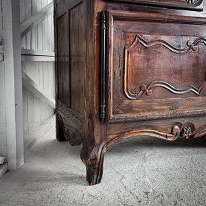 Santa Fe Carved Wood Buffet Sideboard