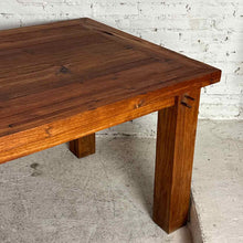 Load image into Gallery viewer, Rustic Hacienda Pegged Mesquite Dining Table
