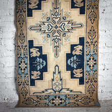 Load image into Gallery viewer, Geometric Cotton Chinese Knotted Rug
