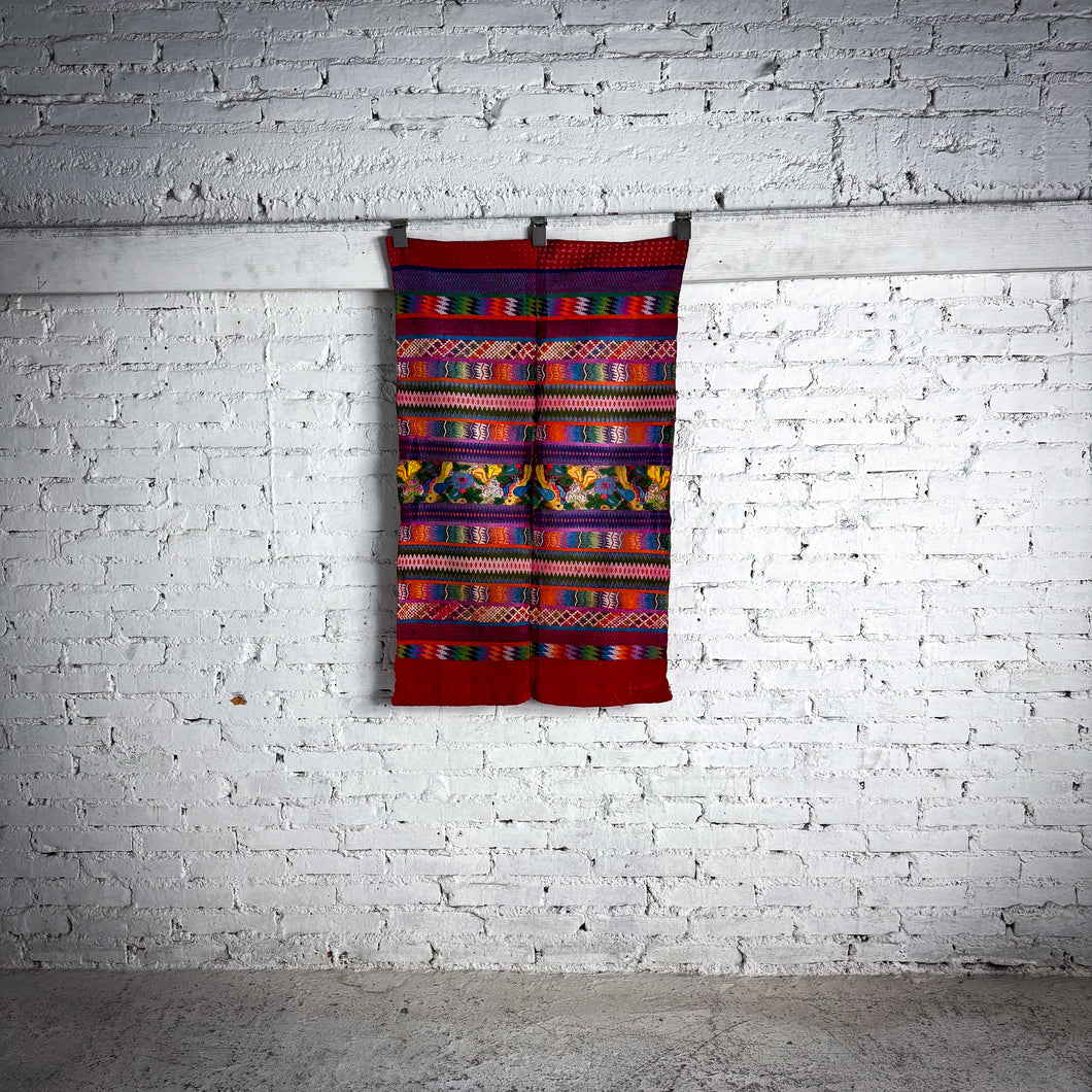 20th Century Guatemalan Cotton Huipil Small Collectilble