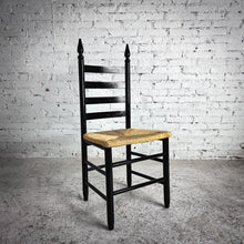 Load image into Gallery viewer, Set of 4 Provincial Seagrass &amp; Wood Dining Chair
