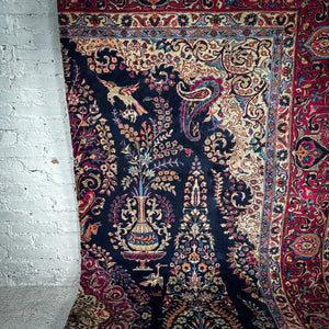 Kerman Wool Room Persian Knotted Rug
