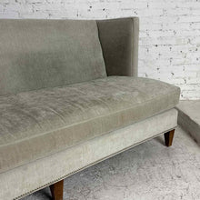 Load image into Gallery viewer, Southern Furniture Velvet Tuxedo Sofa

