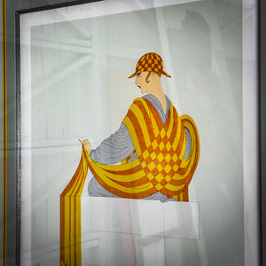 1981 Erté Art Deco Revival Serigraph Print
