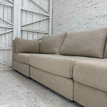 Load image into Gallery viewer, 3-Piece PolyLinen Modular Sofa
