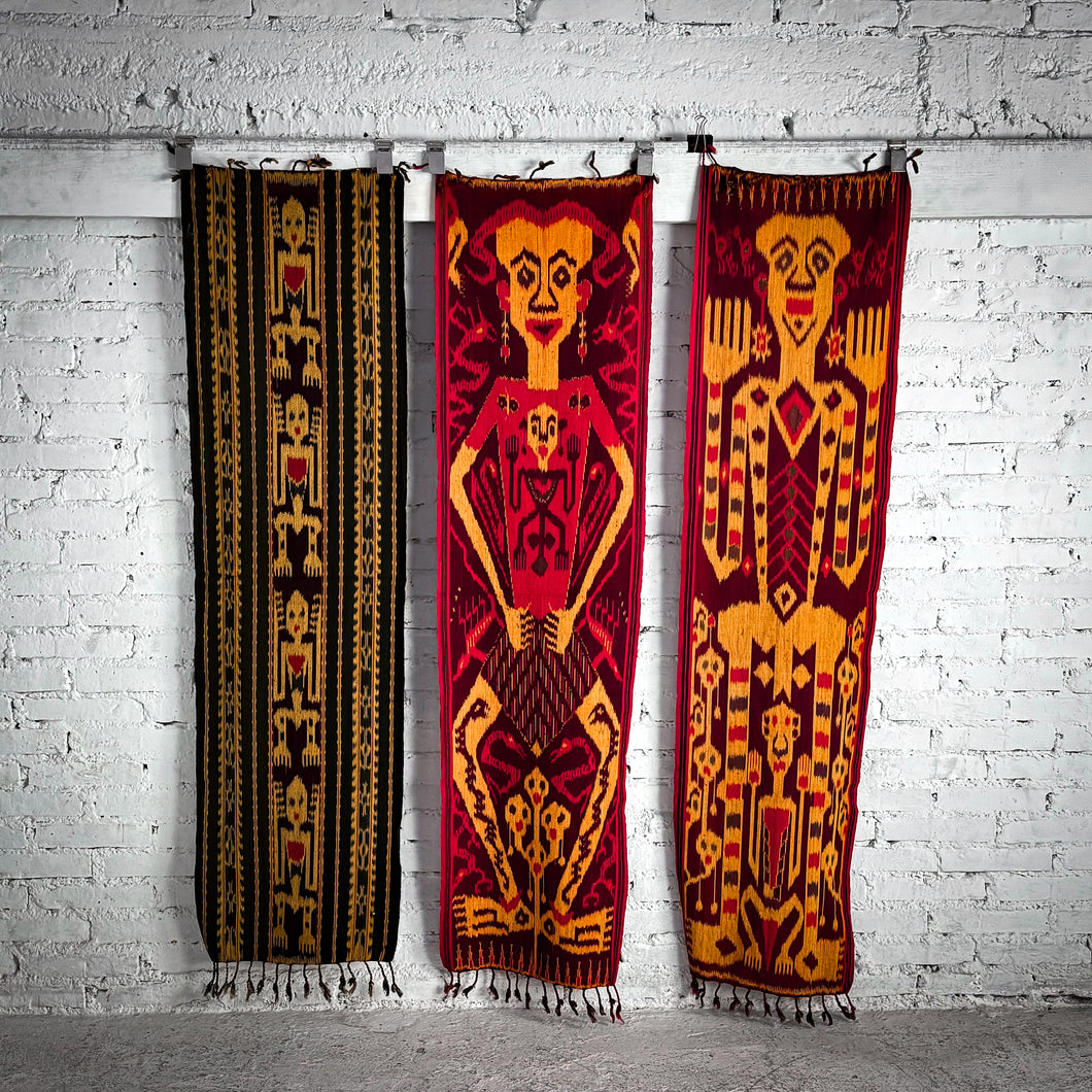 Mid Century Indonesian Ikat Textile