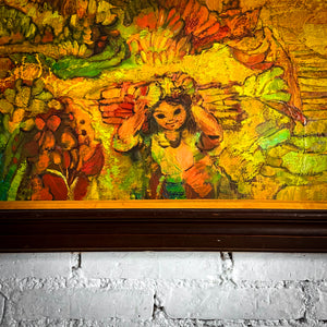 1980 Jaime Villa Post-Impressionism Oil Canvas Painting