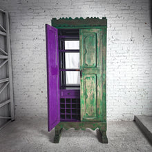 Load image into Gallery viewer, 1940&#39;s Rustic Pine Storage Cabinet
