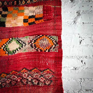 Moroccan Wool Area Modern Flatweave Rug