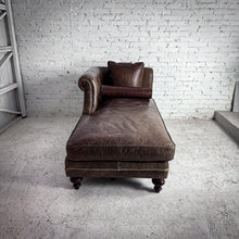 Load image into Gallery viewer, Transitional Leather Chaise
