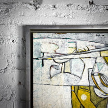 Load image into Gallery viewer, John O'Neil Oil on Canvas White King Abstract
