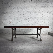 Load image into Gallery viewer, Industrial Satin Parota Cocktail Table
