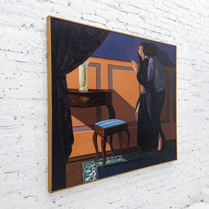 Contemporary Robert Kingsley Expressionist Oil Painting