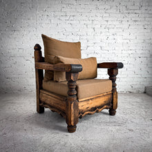 Load image into Gallery viewer, Set of 2 Hacienda Style Hardwood Armchair
