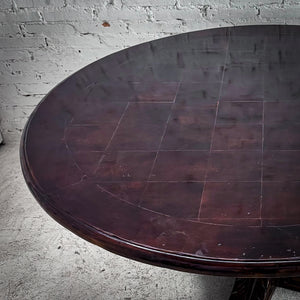 Evos W-77 Pedestal Alder Dining Table