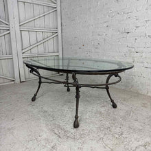 Load image into Gallery viewer, Spanish Scroll Wrought Iron Coffee Table
