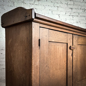 Early 20th C. Mission Oak Storage Cabinet