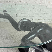 Load image into Gallery viewer, Hollywood Regency Figural Dining Table
