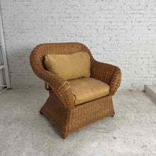 Load image into Gallery viewer, Woven Rattan Lounge Chair
