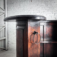 Load image into Gallery viewer, Semi Circle Revivalist Wood Bar Table
