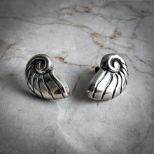 Load image into Gallery viewer, Vintage William Spratling Mexican Pure Silver Stud Earrings
