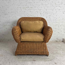 Load image into Gallery viewer, Woven Rattan Lounge Chair

