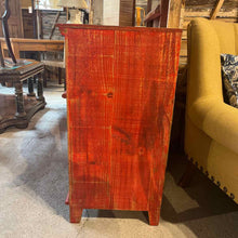 Load image into Gallery viewer, 60" TV Stand Rustic Rubbed Wood Sideboard
