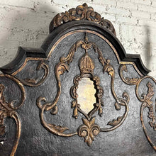 Load image into Gallery viewer, Baroque King Black Wood Bed
