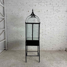 Load image into Gallery viewer, Gothic Wrought Iron Display Case Terrarium
