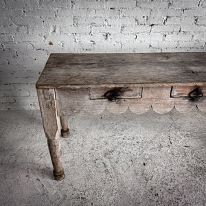 Antique Campesino Weathered Pine Console