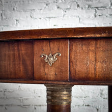 Load image into Gallery viewer, Antique Empire Revival Mahogany Entry Table
