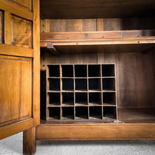 Load image into Gallery viewer, Transitional Wood Wine Cabinet
