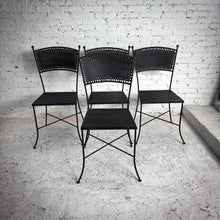 Load image into Gallery viewer, Set of 4 Industrial Iron Dining Chair
