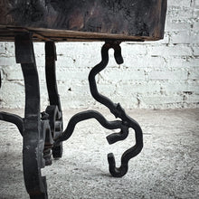 Load image into Gallery viewer, Live Edge Patina Hardwood Side Table
